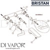 Bristan Sail Wall Mounted Basin Mixer Spares